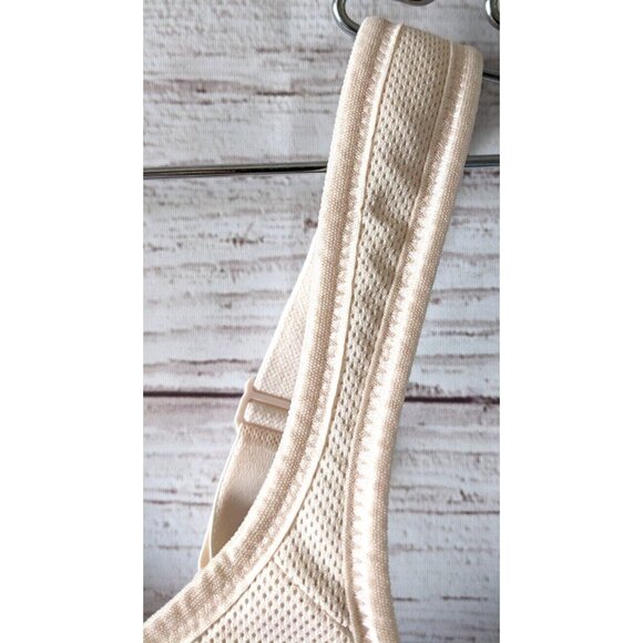 Anita Active Bra Air Control Blush Wireless Mesh Full Padded Cup Wide Straps 40E - Picture 4 of 13